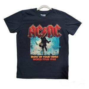 AC/DC "Blow Up Your Video" World Tour 1988 Band Tee